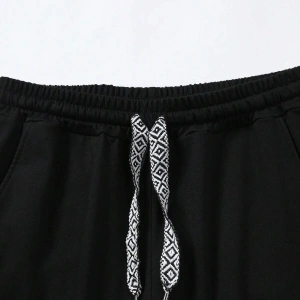 Sporsity Letter Graphic Drawstring Waist Eşofman Altı