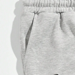 Sporsity Letter Graphic Drawstring Waist Eşofman Altı