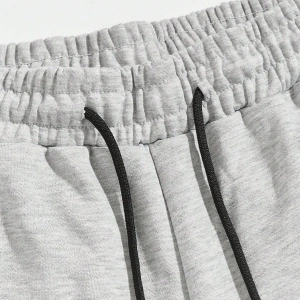 Sporsity Letter Graphic Drawstring Waist Eşofman Altı