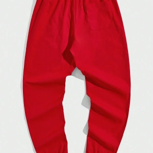 Sporsity Letter Graphic Drawstring Waist Pants