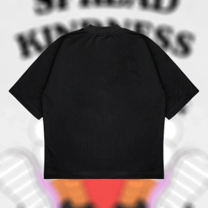 Spread Kindness Oversize Unisex Pamuklu Nefes Alan Kalın Kumaşlı