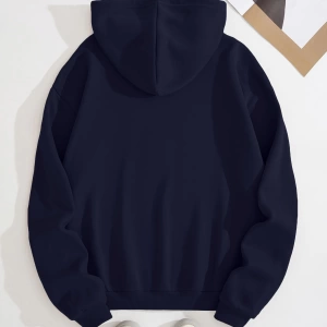 Star Kadın Bağcıklı Düz Renk Patchwork Uzun Kollu Ön Fermuarlı Cep Kapüşonlu Sweatshirt, Model 5182