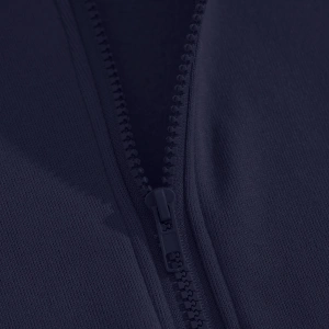 Star Kadın Bağcıklı Düz Renk Patchwork Uzun Kollu Ön Fermuarlı Cep Kapüşonlu Sweatshirt, Model 5182