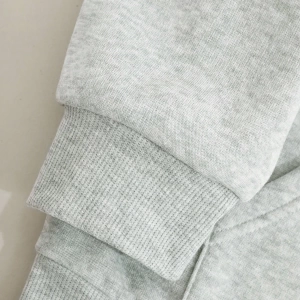 Star Kadın Bağcıklı Düz Renk Patchwork Uzun Kollu Ön Fermuarlı Cep Kapüşonlu Sweatshirt, Model 5182