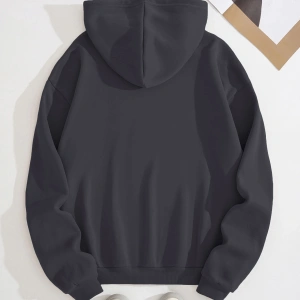 Star Kadın Bağcıklı Düz Renk Patchwork Uzun Kollu Ön Fermuarlı Cep Kapüşonlu Sweatshirt, Model 5182