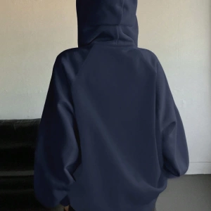Star Kadın Sonbahar/Kış Mektup Baskılı Fermuarlı Bağcıklı Kapüşonlu Sweatshirt Model 5181