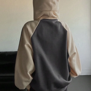 Star Kadın Sonbahar/Kış Mektup Baskılı Fermuarlı Bağcıklı Kapüşonlu Sweatshirt Model 5181