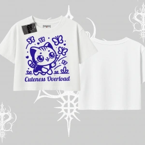 Stay Cool Kedi Baskılı Babby Tee Tshirt