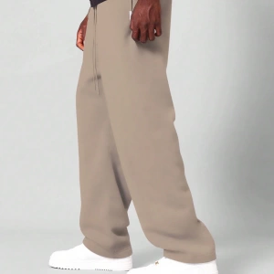 Straight Fit Essential Drop Crotch Jogger