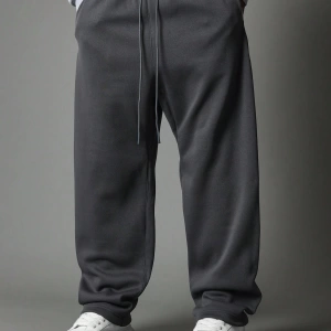 Straight Fit Essential Drop Crotch Jogger