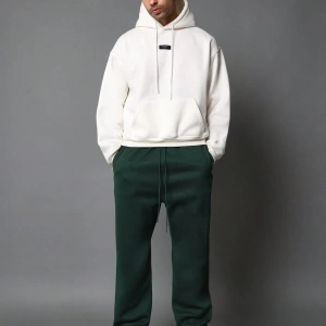 Straight Fit Essential Drop Crotch Jogger