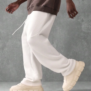 Straight Fit Essential Drop Crotch Jogger