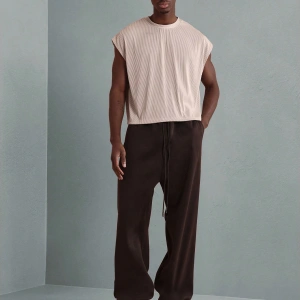 Straight Fit Essential Drop Crotch Jogger