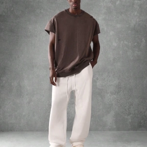 Straight Fit Essential Drop Crotch Jogger