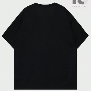 Street Life Erkek Kanat & Harf Baskılı Oversize T-shirt