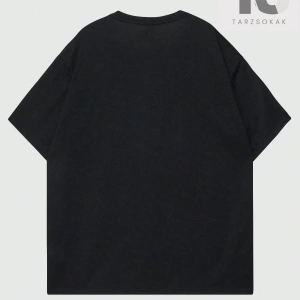 Street Life Erkek Mektup Kafatası ve Mantar Grafikli Tişört