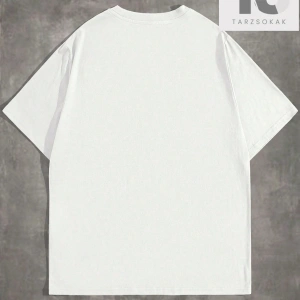 Street Life Erkek Mektup ve Örümcek Baskılı Tişört