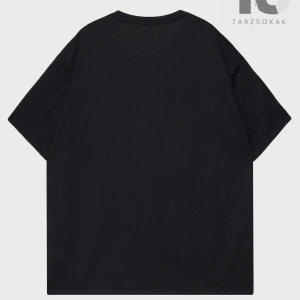 Street Life Erkek Pamuk Kartal ve Mektup Grafik Damla Omuz Tişört