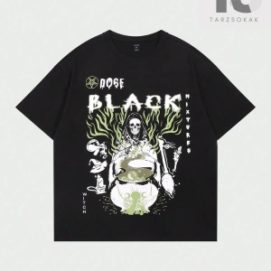 Street Life Erkek Slogan ve İskelet Baskılı Tişört