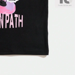 Street Life Erkek Sloganlı Grafik Tişört