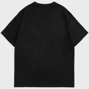 Street Life Guys Mektup ve Şekil Grafikli Harajuku Style