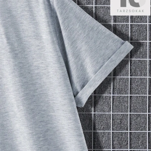 Street Life İngilizce Ve Çiçek Baskılı Erkek Düşük Omuz Tişört