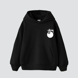 Sts. Eight Ball Baskılı Oversize Unisex Beyaz