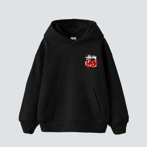 Sts Red Dıce Baskılı Oversize Unisex Beyaz