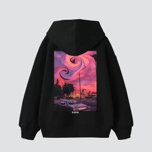 Summer Love Sırt Baskılı Oversize Unisex Beyaz