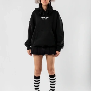 Summer Love Sırt Baskılı Oversize Unisex Beyaz