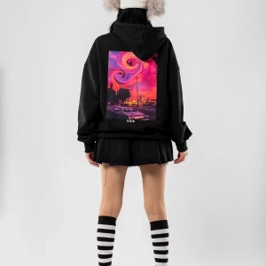 Summer Love Sırt Baskılı Oversize Unisex Beyaz