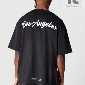 SUMWON Önü Arkası Şehir Baskılı Tişört