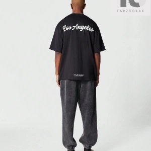 SUMWON Önü Arkası Şehir Baskılı Tişört