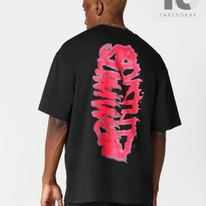 SUMWON Önü ve Arkası Baskılı Tişört