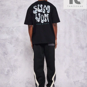 SUMWON Önü ve Arkası Baskılı Tişört