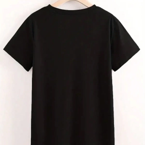 Süt İpek Normal Tişört, Minimalist Moda Günlük Giyim
