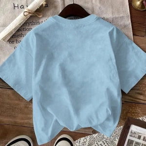 Süt İpek Normal Tişört, Minimalist Moda Günlük Giyim