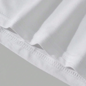 Süt İpek Normal Tişört, Minimalist Moda Günlük Giyim