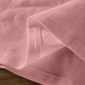 Süt İpek Normal Tişört, Minimalist Moda Günlük Giyim