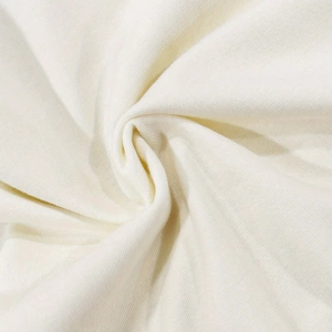 Süt İpek Normal Tişört, Minimalist Moda Günlük Giyim