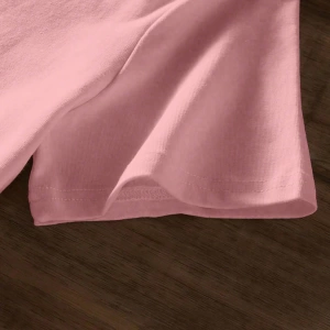 Süt İpek Normal Tişört, Minimalist Moda Günlük Giyim