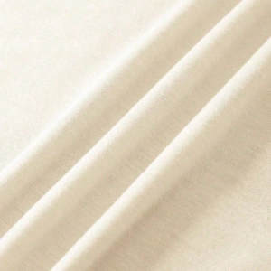 Süt İpek Normal Tişört, Minimalist Moda Günlük Giyim