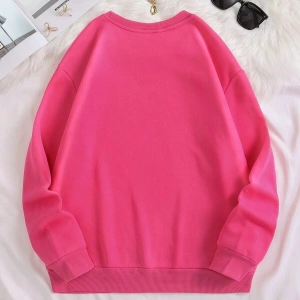 Sweatshirt Pembe