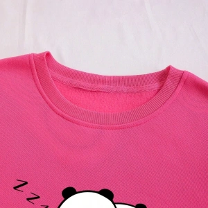 Sweatshirt Pembe