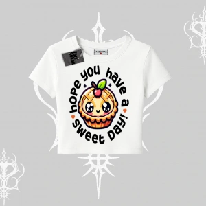 Sweet Day Cupcake Baskılı Babby Tee Tshirt