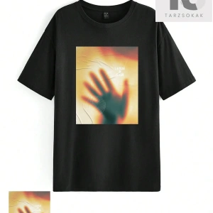 SXY Araba Meraklıları İçin Alev Harf Desenli Baskılı Erkek Tişört