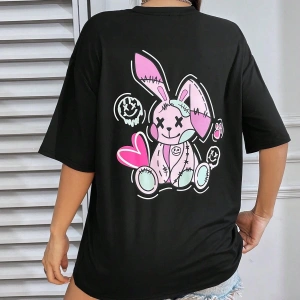 SXY Araba Meraklıları İçin Alev Harf Desenli Baskılı Erkek Tişört