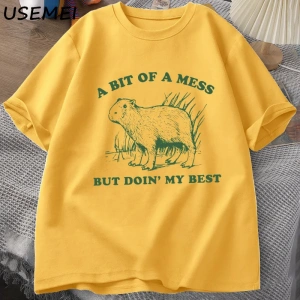 T-shirt erkek kadın Fuuny kedi güzel baskı T Shirt yaz pamuk erkek t-shirt rahat Harajuku boy 2877