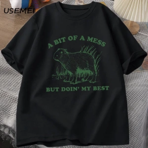 T-shirt erkek kadın Fuuny kedi güzel baskı T Shirt yaz pamuk erkek t-shirt rahat Harajuku boy 2877