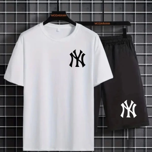 T-Shirt Şort takım NY TASARIM BASKILI